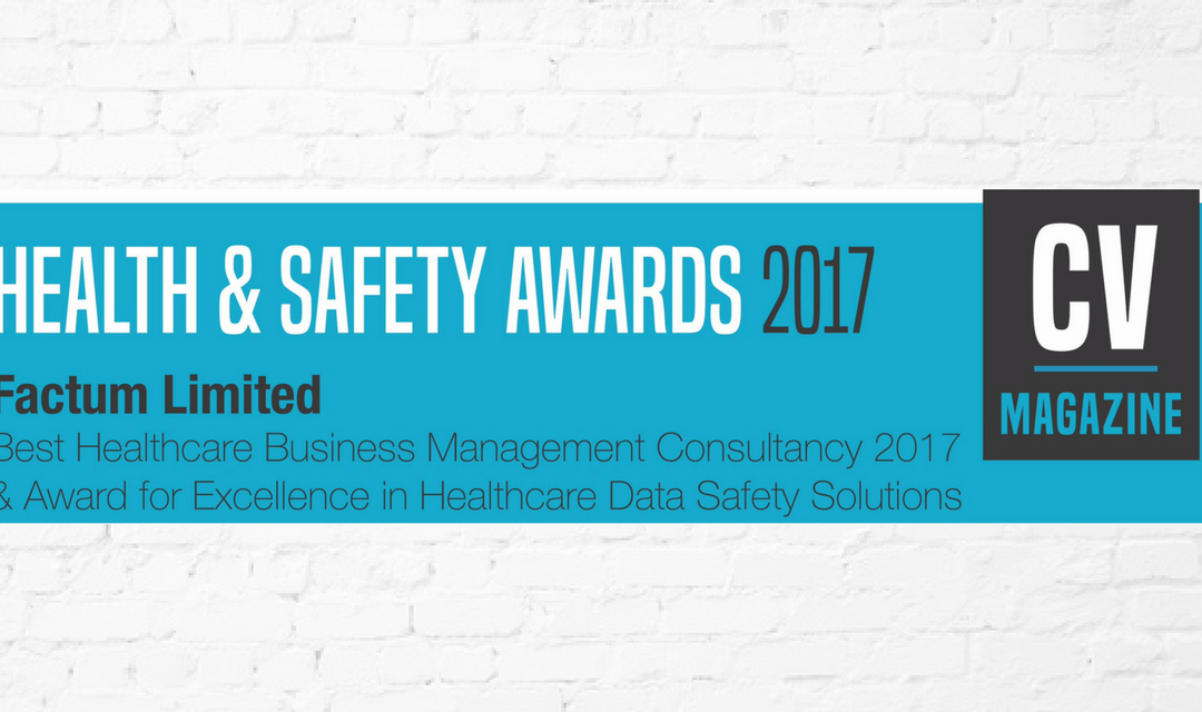 Factum Named Best Healthcare Business Management Consultancy 2017